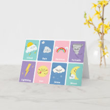 "väderkort" för hälsning