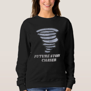 Vädermeteorologi Framtid Storm Chaser Meteorolog T Shirt