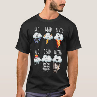 Vädermoln - rapport om väderprognos t shirt