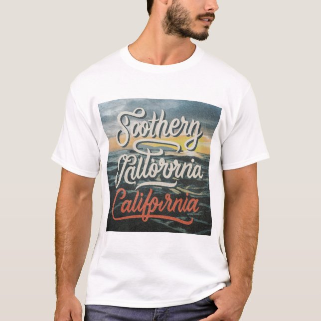 Väderöversvämning i södra Kalifornia T Shirt (Framsida)