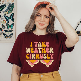 Väderprognos, nuny meteorologi, meteorolog t shirt