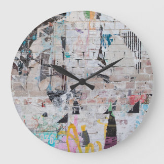 Vädersten: Urban Poster Wall. Stor Klocka