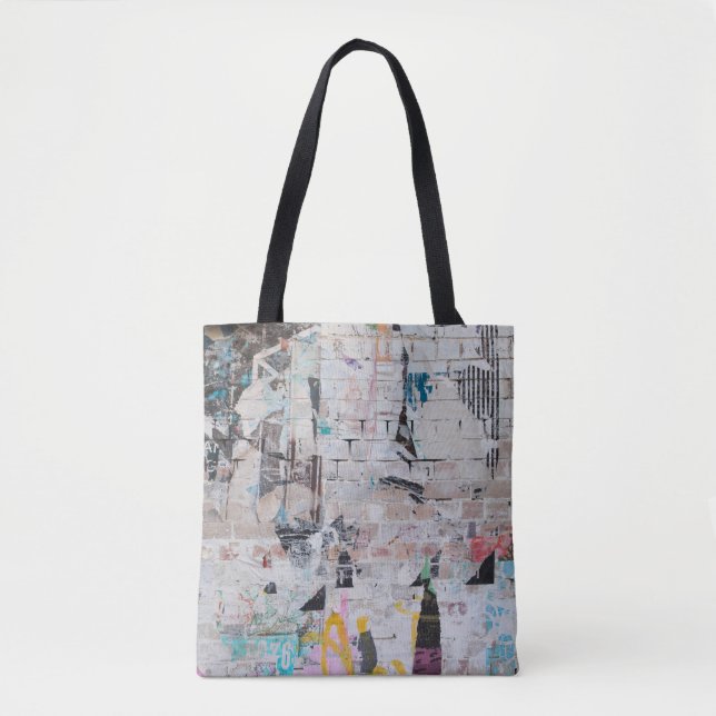 Vädersten: Urban Poster Wall. Tygkasse (Framsida)