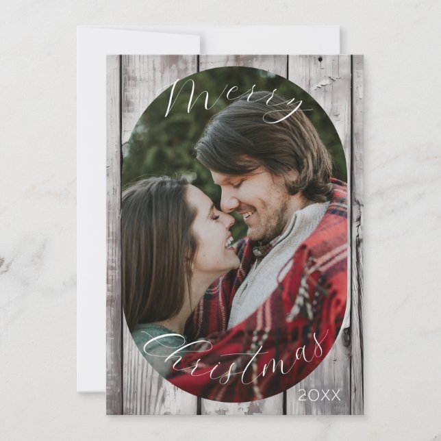 Väderträ God jul Julkort (Framsida)