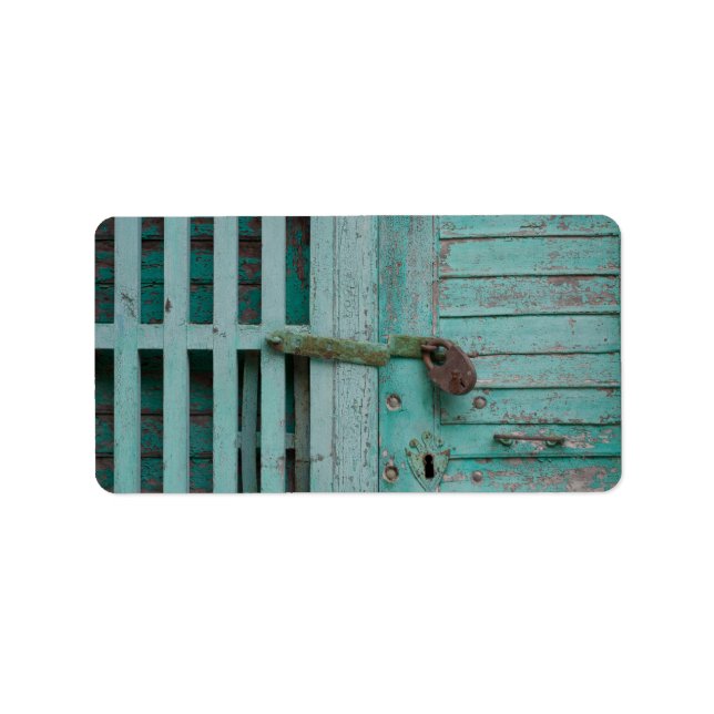 Väderturkaouiseringsdörr Adressetikett (Framsidan)