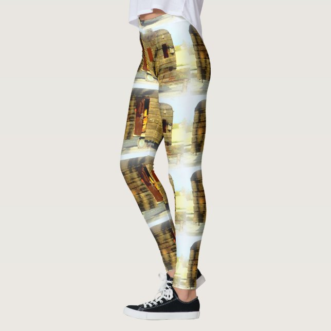 Vädervilt (zigenarkaravan) leggings (Vänster)