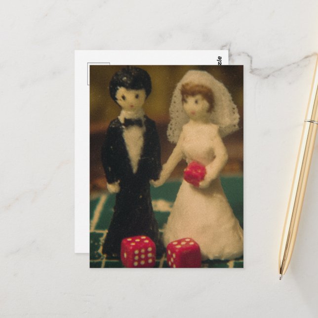 Vadhållning Retro Vykort (Fram/Back In Situ)