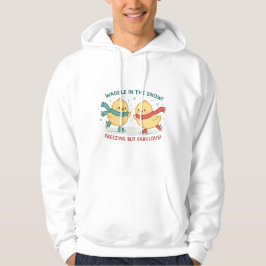 Vadra i snö Kycklingar Jul Sweatshirt