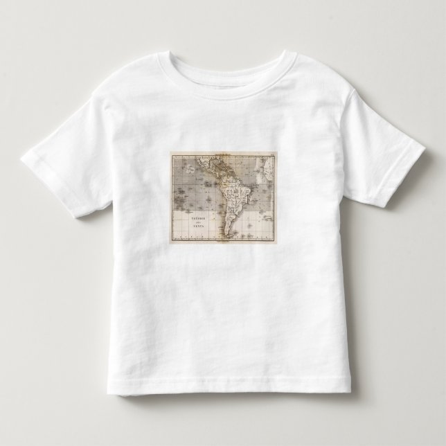 Vädrar Amerique Tee Shirt (Framsida)
