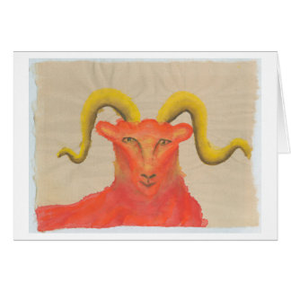 Vädur Hälsningskort