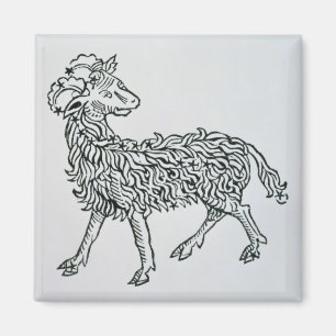 Vädur (ramma) en illustration från 'Poeticonen Magnet