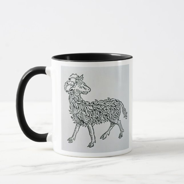 Vädur (ramma) en illustration från 'Poeticonen Mugg (Vänster)