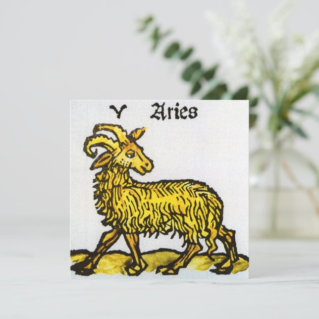 Väduren Den Gyldene Väduren, Antika Zodiakstecken (Stående Fram)