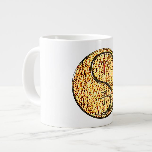 Väduren & Eldråttan Jumbo Mugg (Framsida vänster)