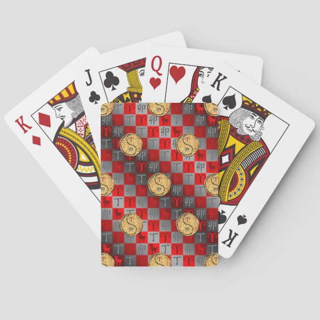 Väduren & Eldsvaret Casinokort (Baksidan)