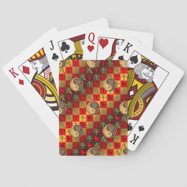 Väduren & Jordhästen Casinokort (Baksidan)