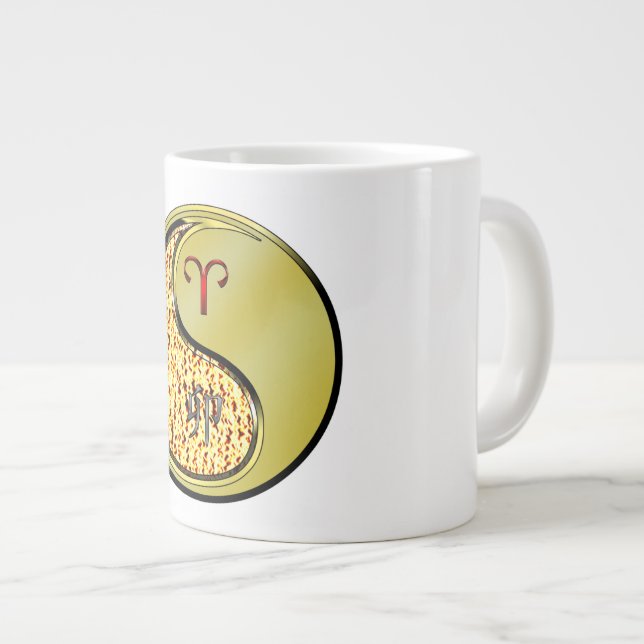 Väduren & Metallkanin   Jumbo Mugg (Framsida höger)