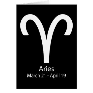 Väduren Stjärntecken Astrologi Hälsningskort