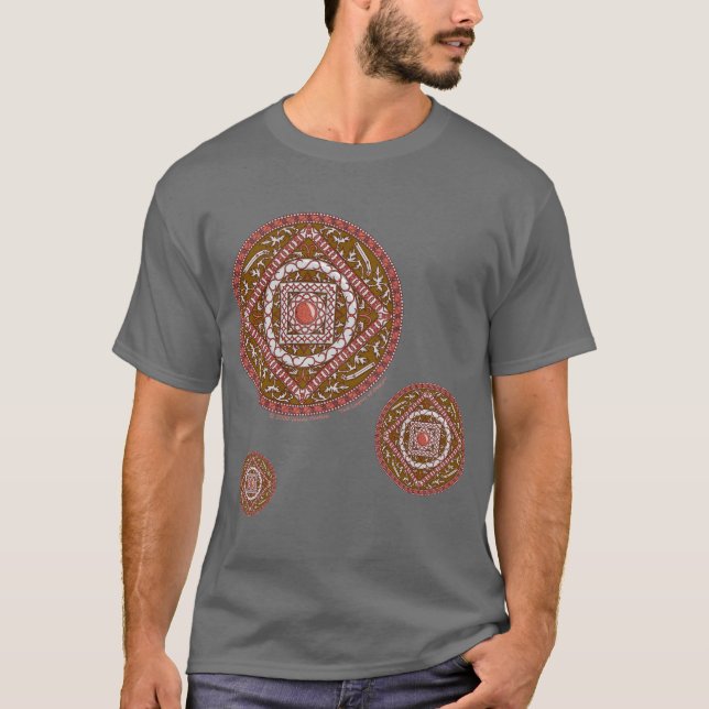 Vädurens Mandala Herr Tröja (Framsida)