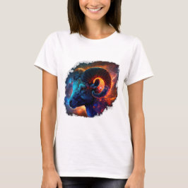 Vädurens stjärntecken Kvinna Basic T-Shirt