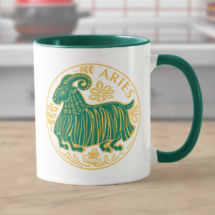 Vädurens stjärntecken mugg