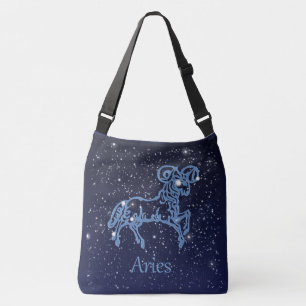 Vädurkonstellation och Zodiac undertecknar med Axelväska