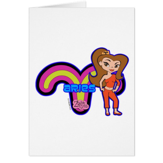 Vädurkort Hälsningskort (Framsidan)