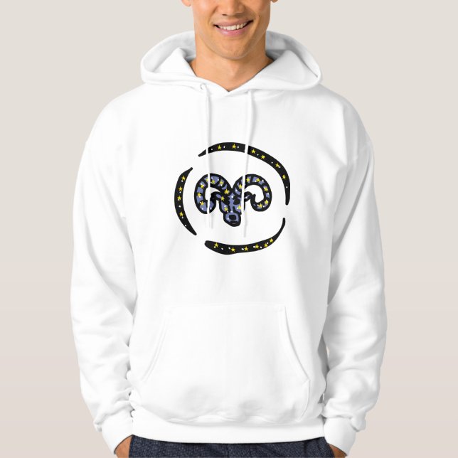 Vädursskjorta – Aries Vibe Apparel Hoodie (Framsida)