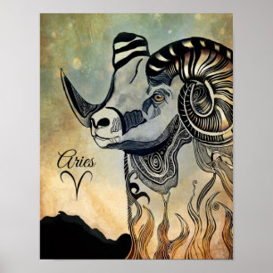 VädurZodiac Poster