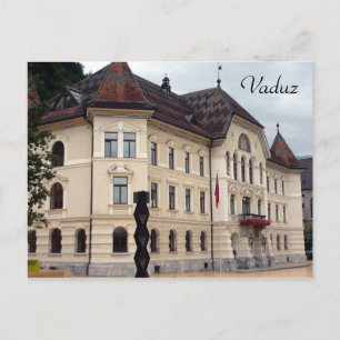 vaduz bldg vykort