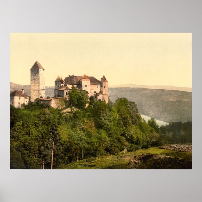 Vaduz Castle, Liechtenstein Poster (Framsidan)