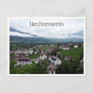 vaduz City Vykort
