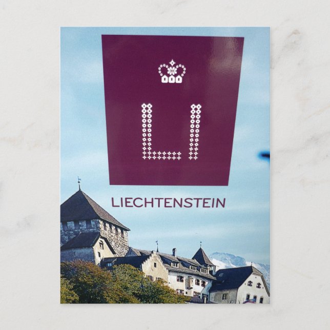 vaduz li vykort (Framsida)