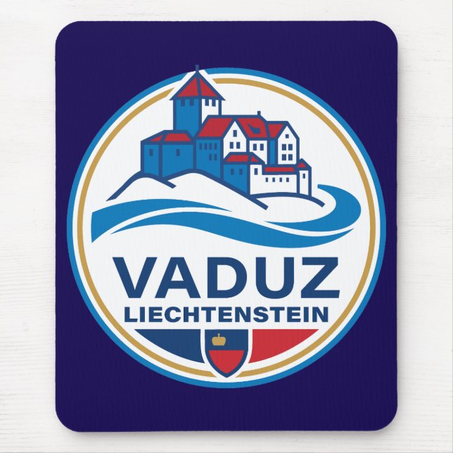 Vaduz Liechtenstein Europa Musmatta (Framsidan)