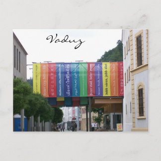 Vaduz Liechtenstein Vykort