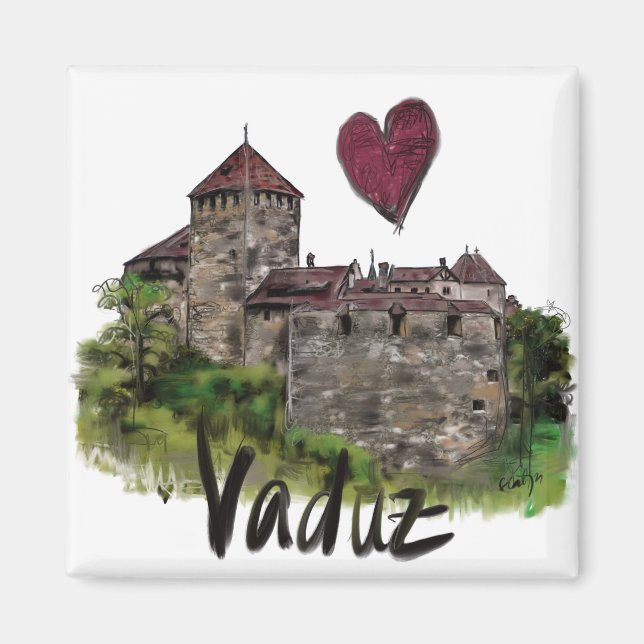 Vaduz Magnet (Framsidan)