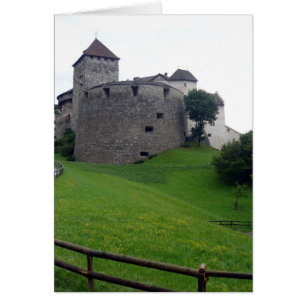 vaduz slott hälsningskort