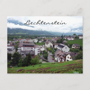 vaduz-stad vykort