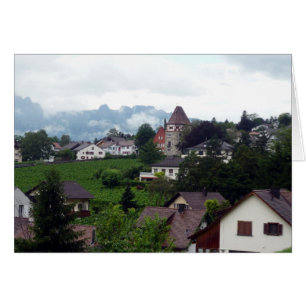 vaduz ville hälsningskort