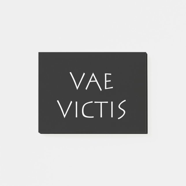 Vae victis post-it block (Framsida)