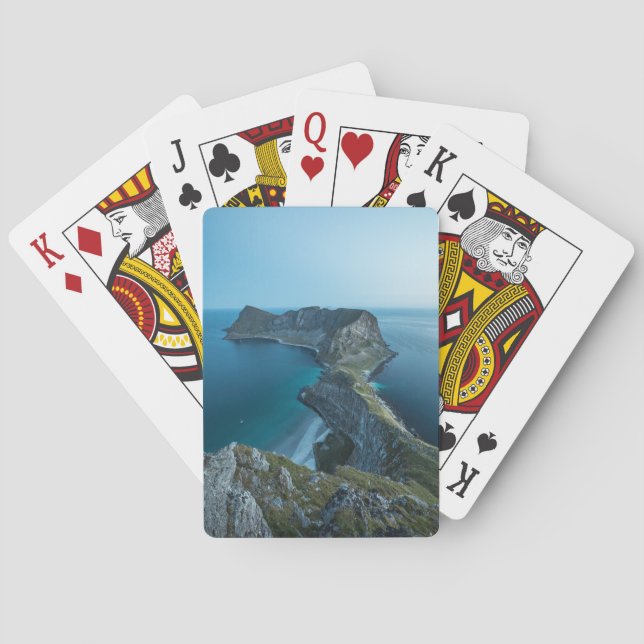 Vaeroya Lofoten Islands Casinokort (Baksidan)
