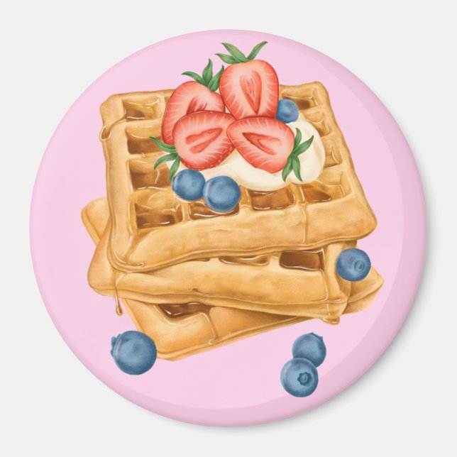Våfflor Magnet (Framsidan)