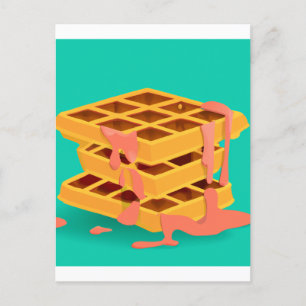 våfflor > pannkakor vykort