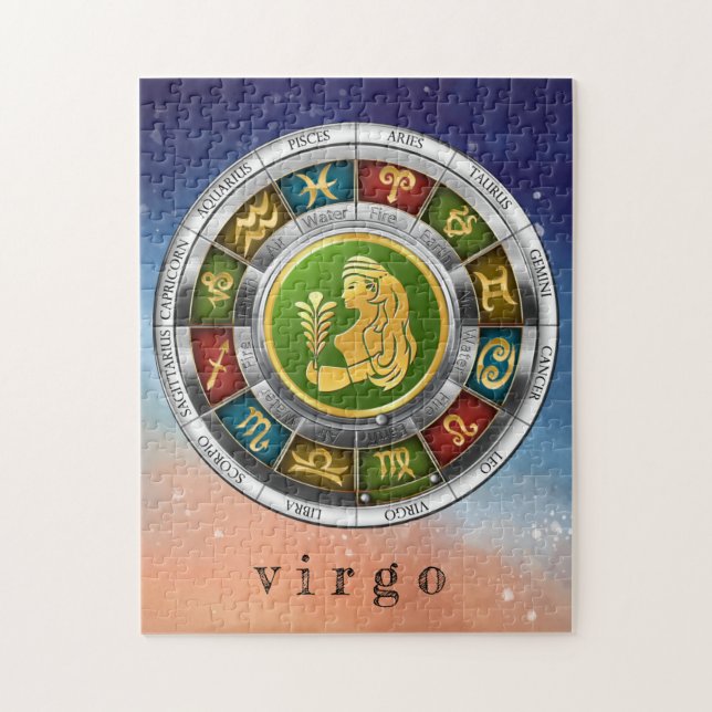 Våg (23-22 augusti). Zodiac-tecken. Pussel (Vertikal)