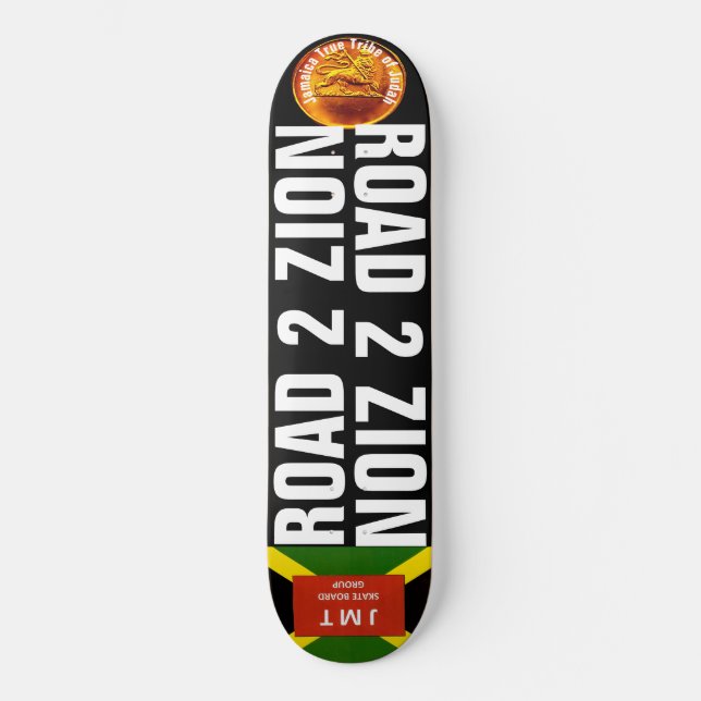 VÄG 2 ZION 8 1/4-tums Skateboarddäck Mini Skateboard Bräda 18,5 Cm (Framsida)