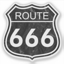Väg 666 (svart)