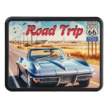 Väg 66 Konvertibelt Resa Hitch Cover