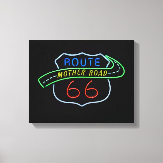 Väg 66 Mor Canvastryck (Framsida)