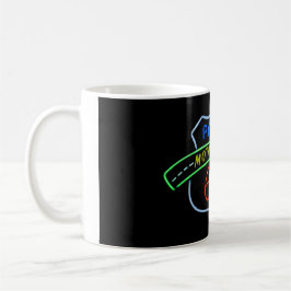 Väg 66 Mor Vägskylt Neon Kaffemugg