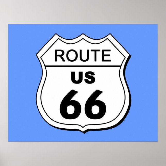 Väg 66 Poster (Framsidan)